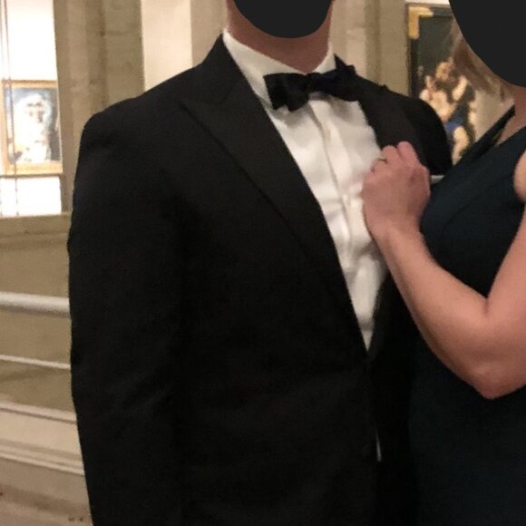 JCrew Factory Thompson Tuxedo jacket & pants black - Picture 11 of 14